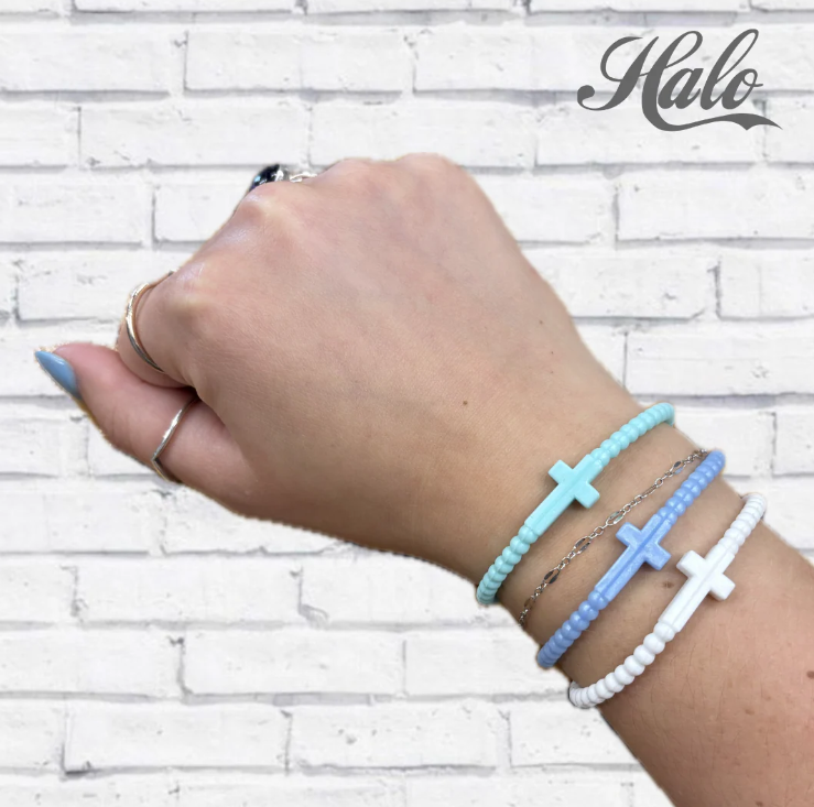 Cross Silicone Bracelets {Ryan & Rose Jesus Bracelets}