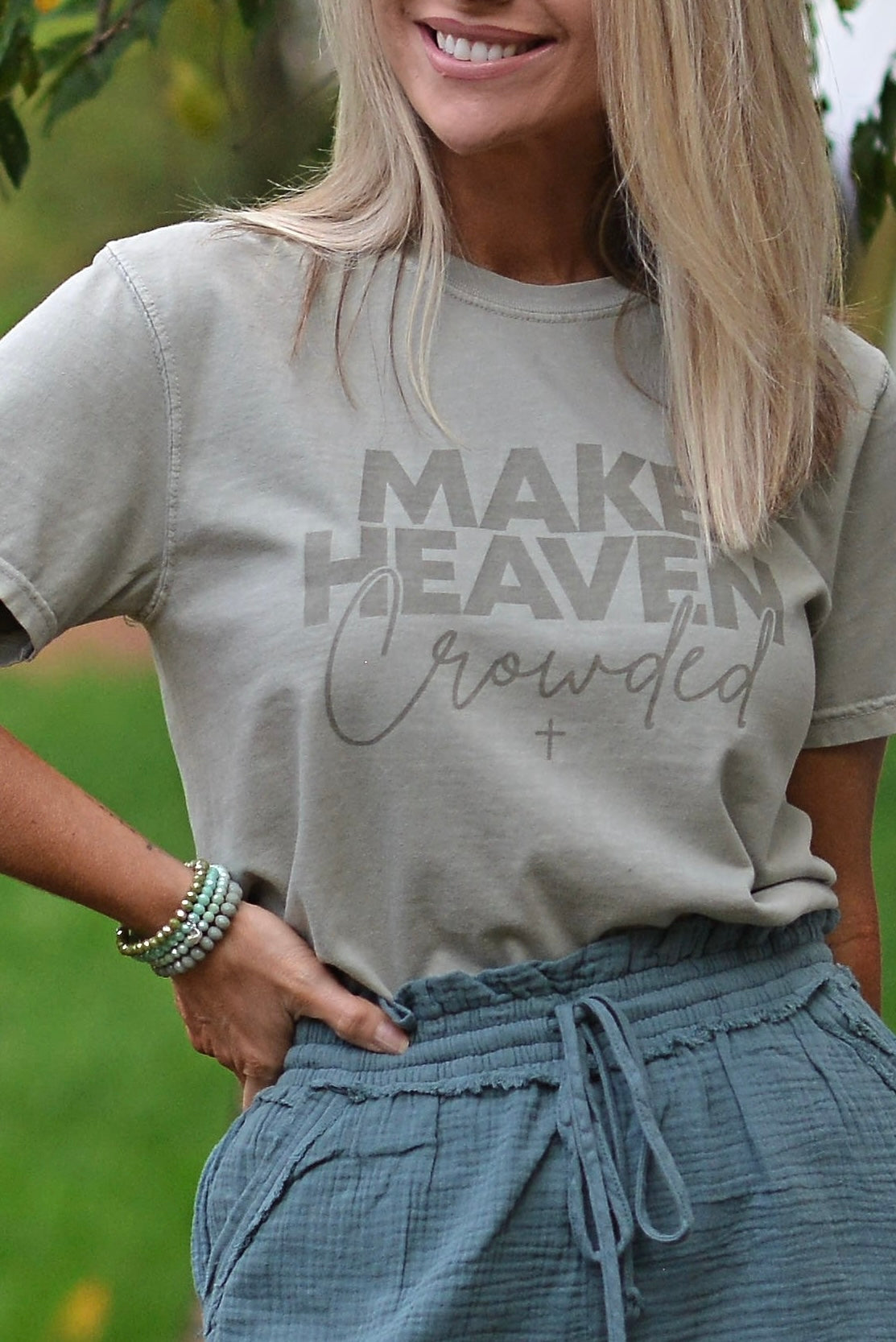 Make Heaven Crowded {Comfort Colors}