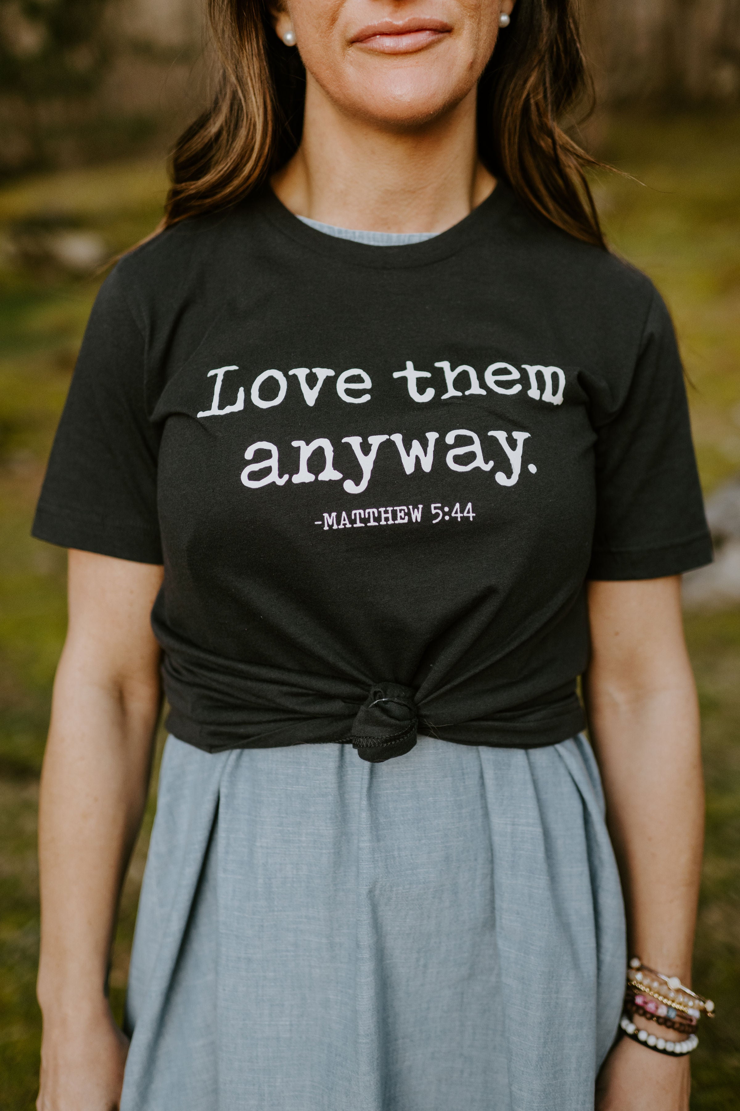 Love Them Anyway ~ Adults & Littles {Dark Grey}