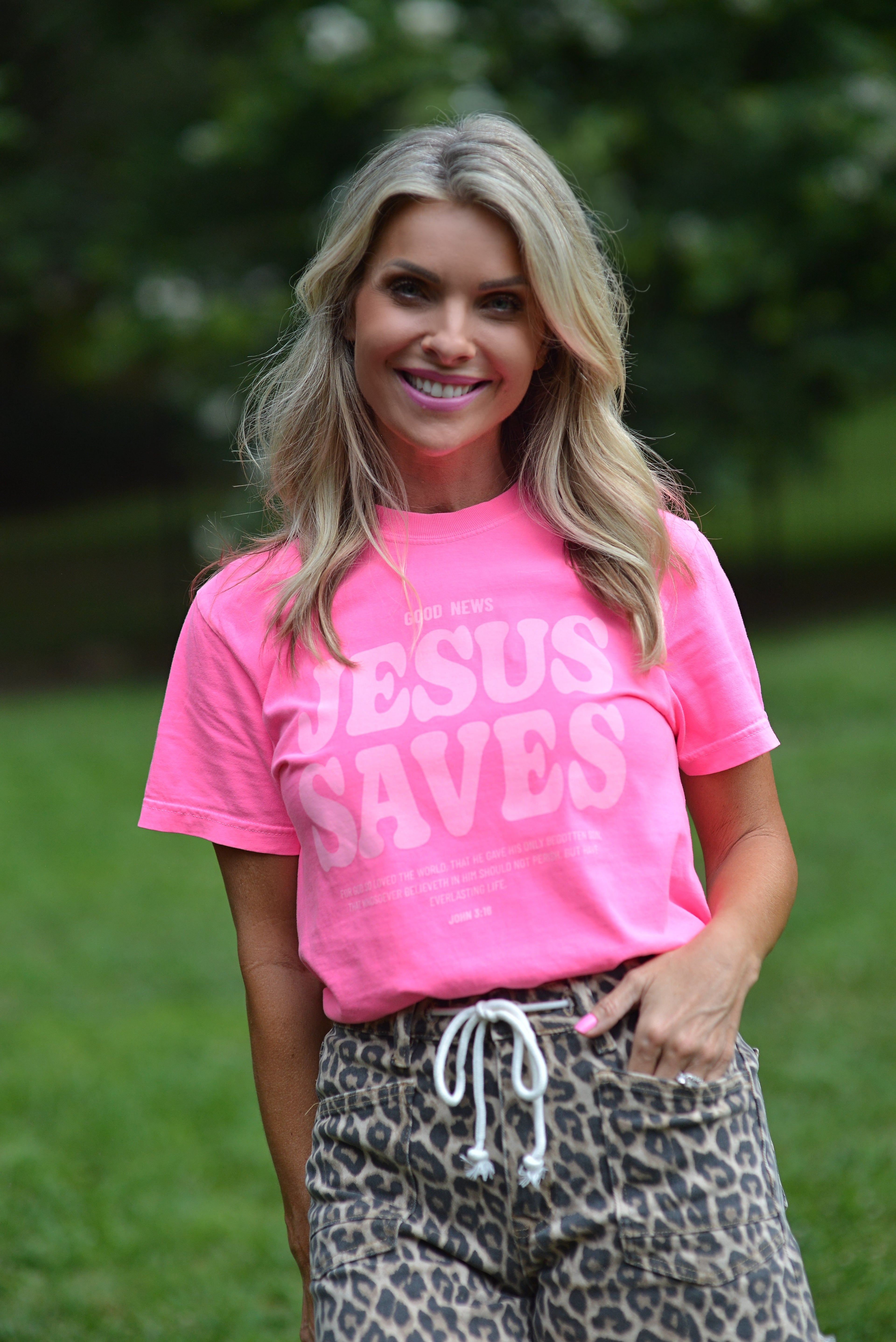 Jesus Saves {Comfort Colors}