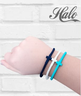 Cross Silicone Bracelets {Ryan & Rose Jesus Bracelets}