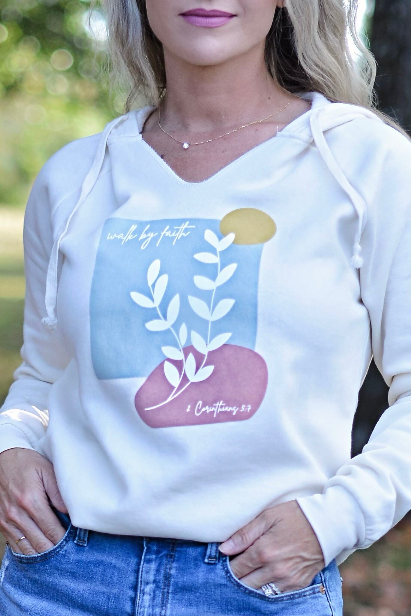 Walk By Faith {lightweight fleece}
