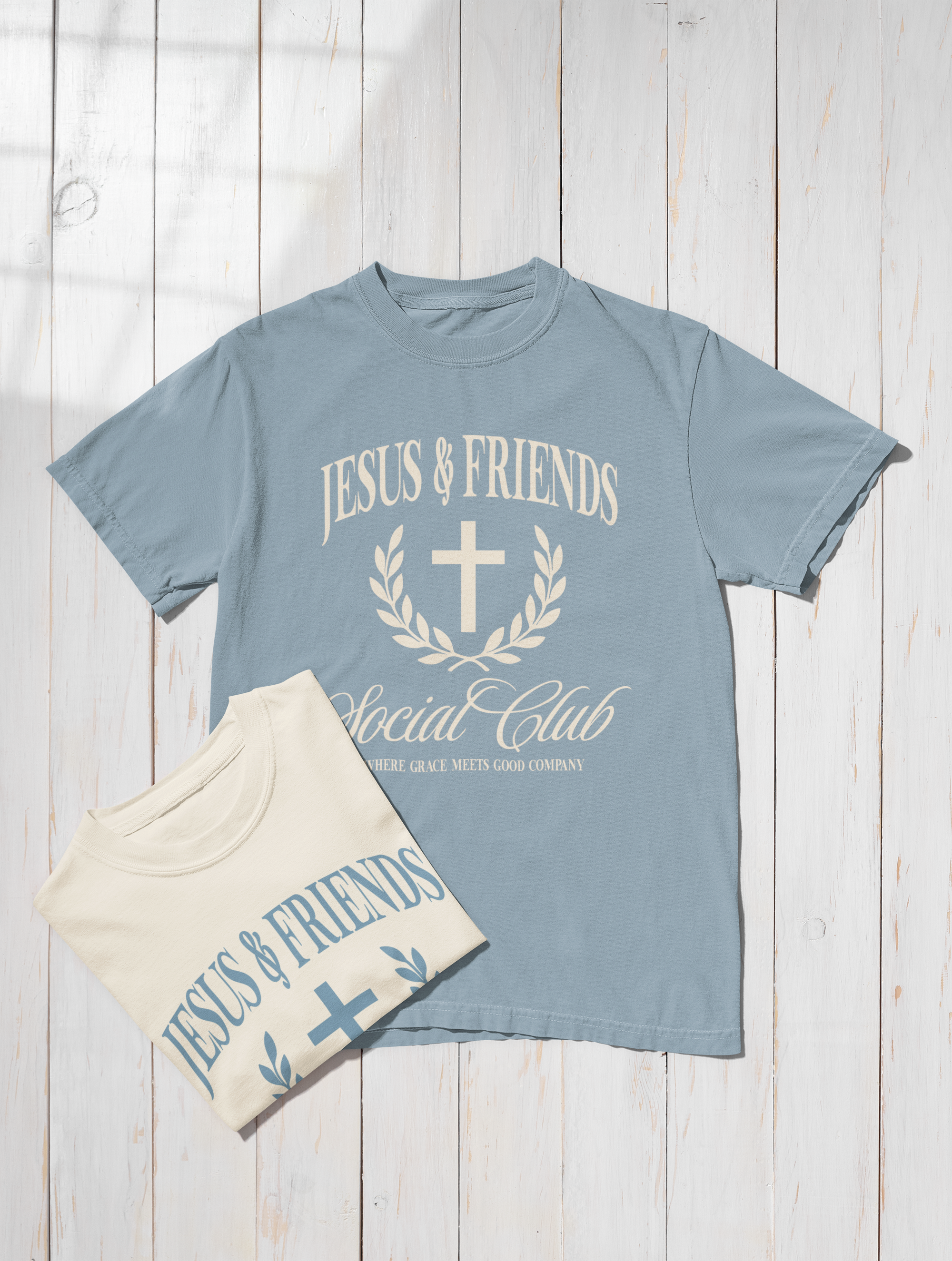 Jesus & Friends Social Club {Comfort Colors}