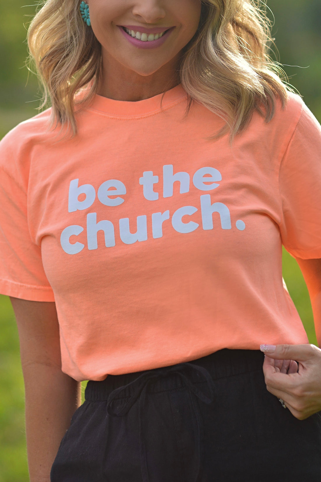 be the church. {Comfort Colors}