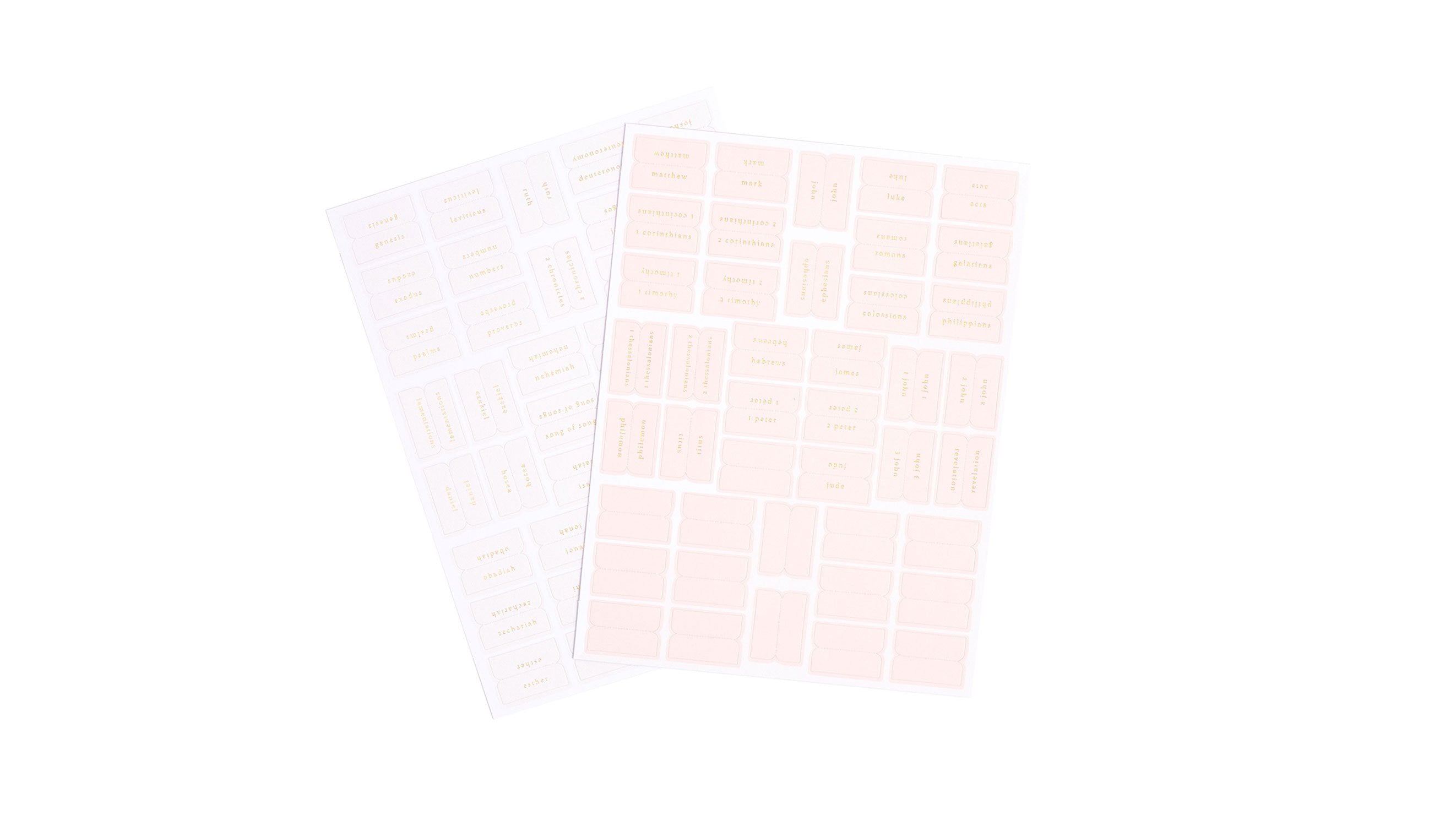 Church Notes Bible Tabs
