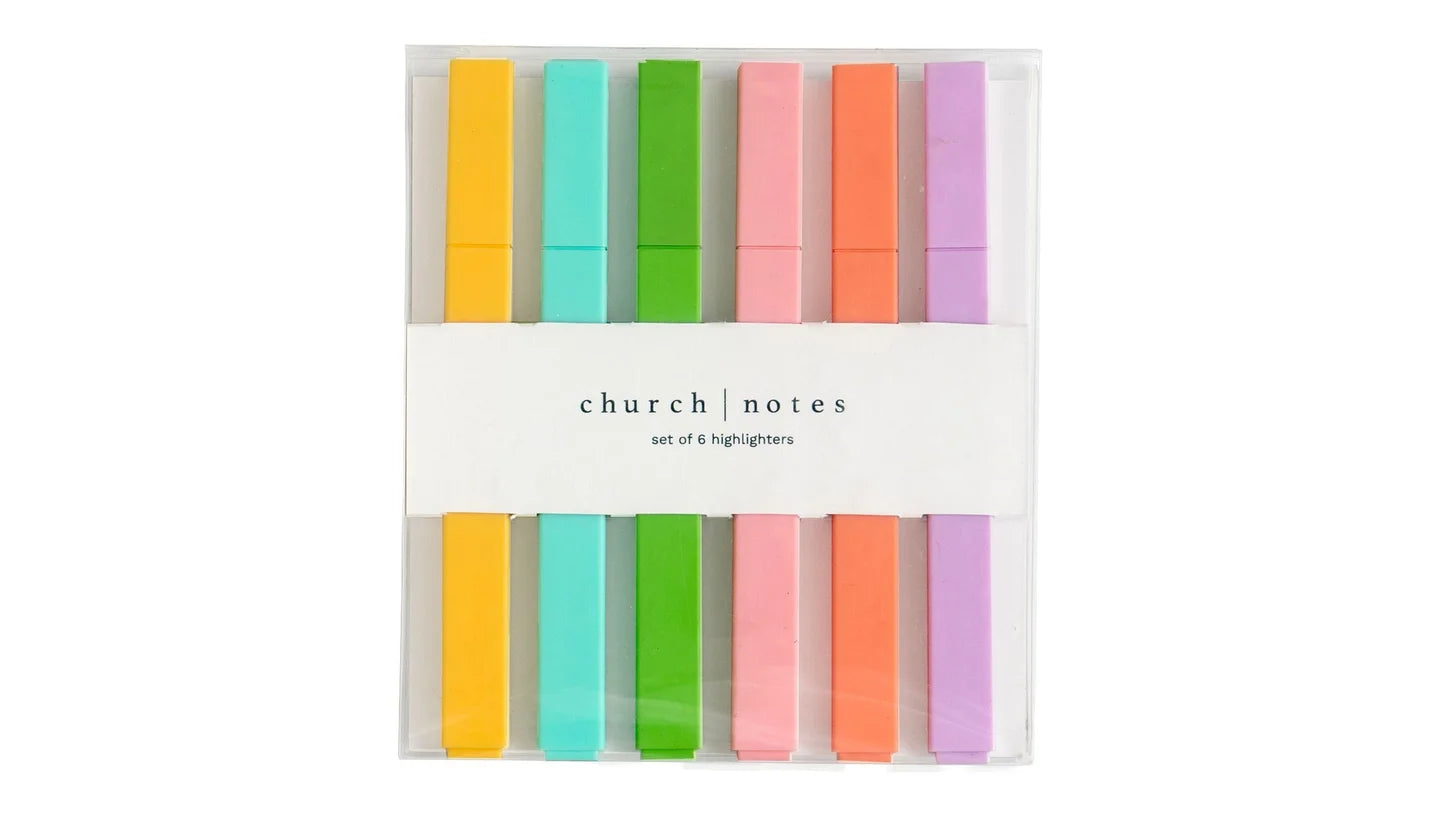 Church Notes Highlighter Set