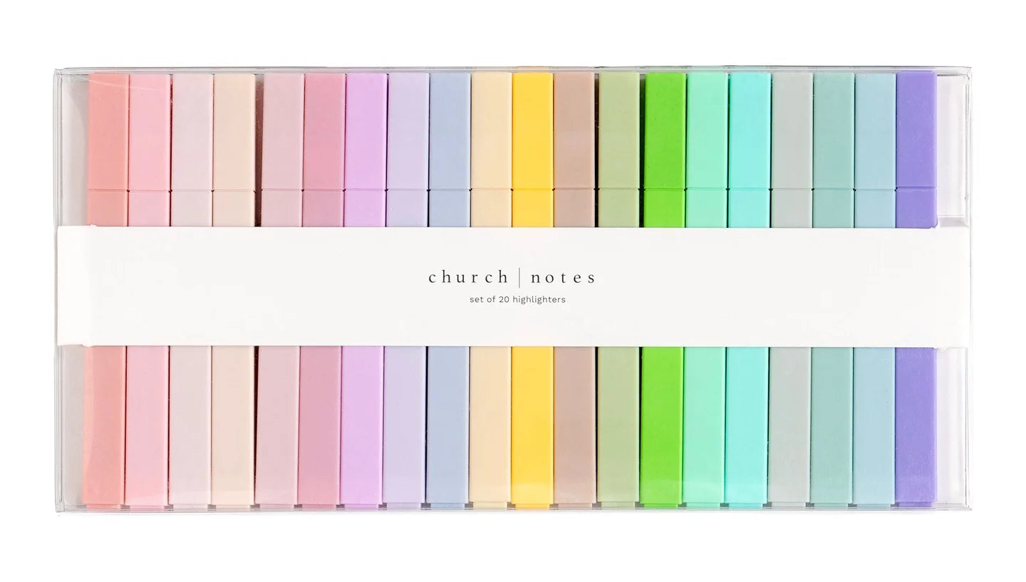 Church Notes Highlighter Set