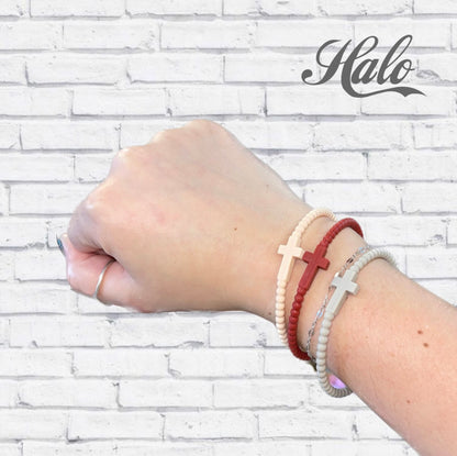 Cross Silicone Seasonal Bracelets {Ryan &amp; Rose Jesus Bracelets}