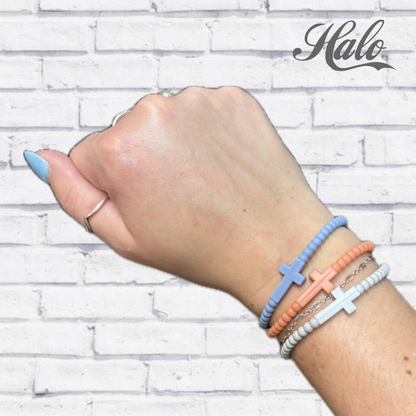 Youth Cross Silicone Bracelets {Ryan &amp; Rose Jesus Bracelets}