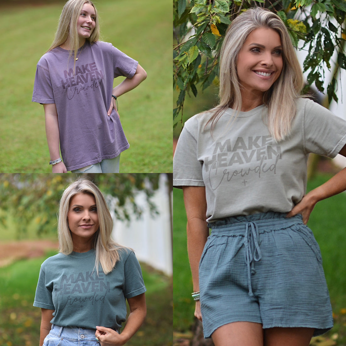 Make Heaven Crowded {Comfort Colors}