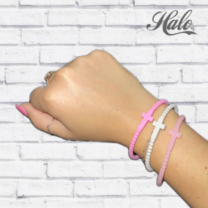 Cross Silicone Seasonal Bracelets {Ryan &amp; Rose Jesus Bracelets}