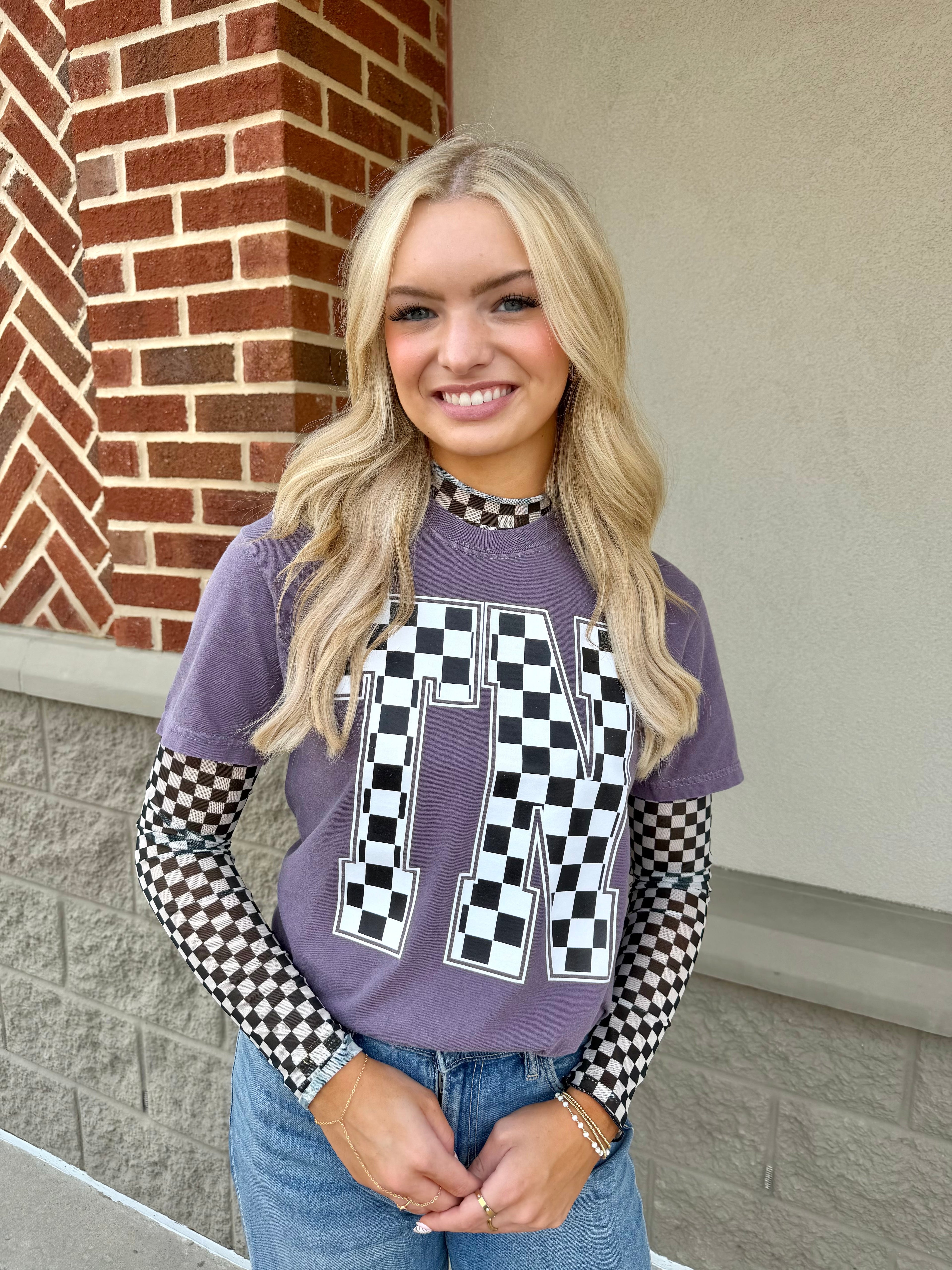 Long Sleeve Mesh Tops {New}
