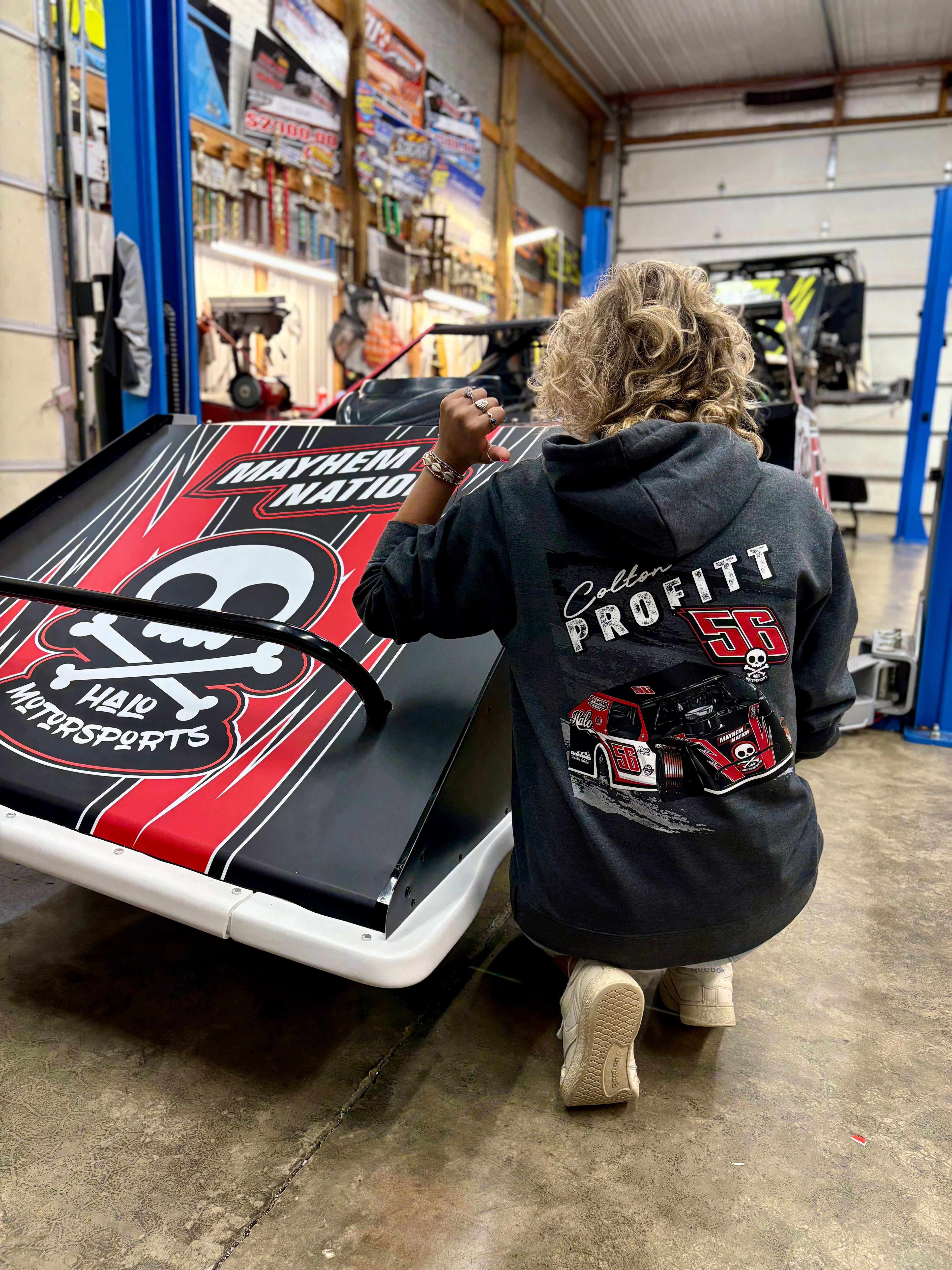 Halo Motorsports 56 Tee &amp; Hoodie {Colton Profitt}