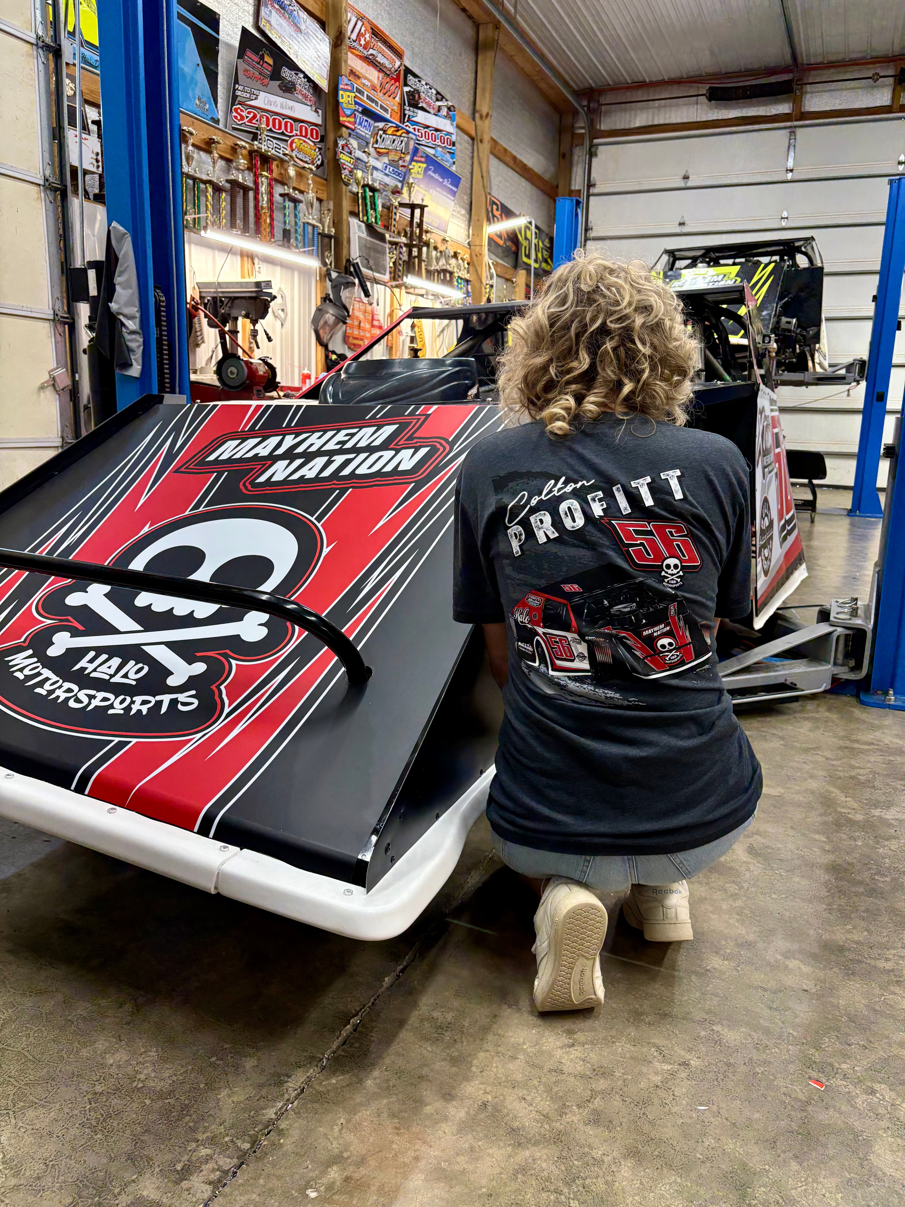 Halo Motorsports 56 Tee &amp; Hoodie {Colton Profitt}