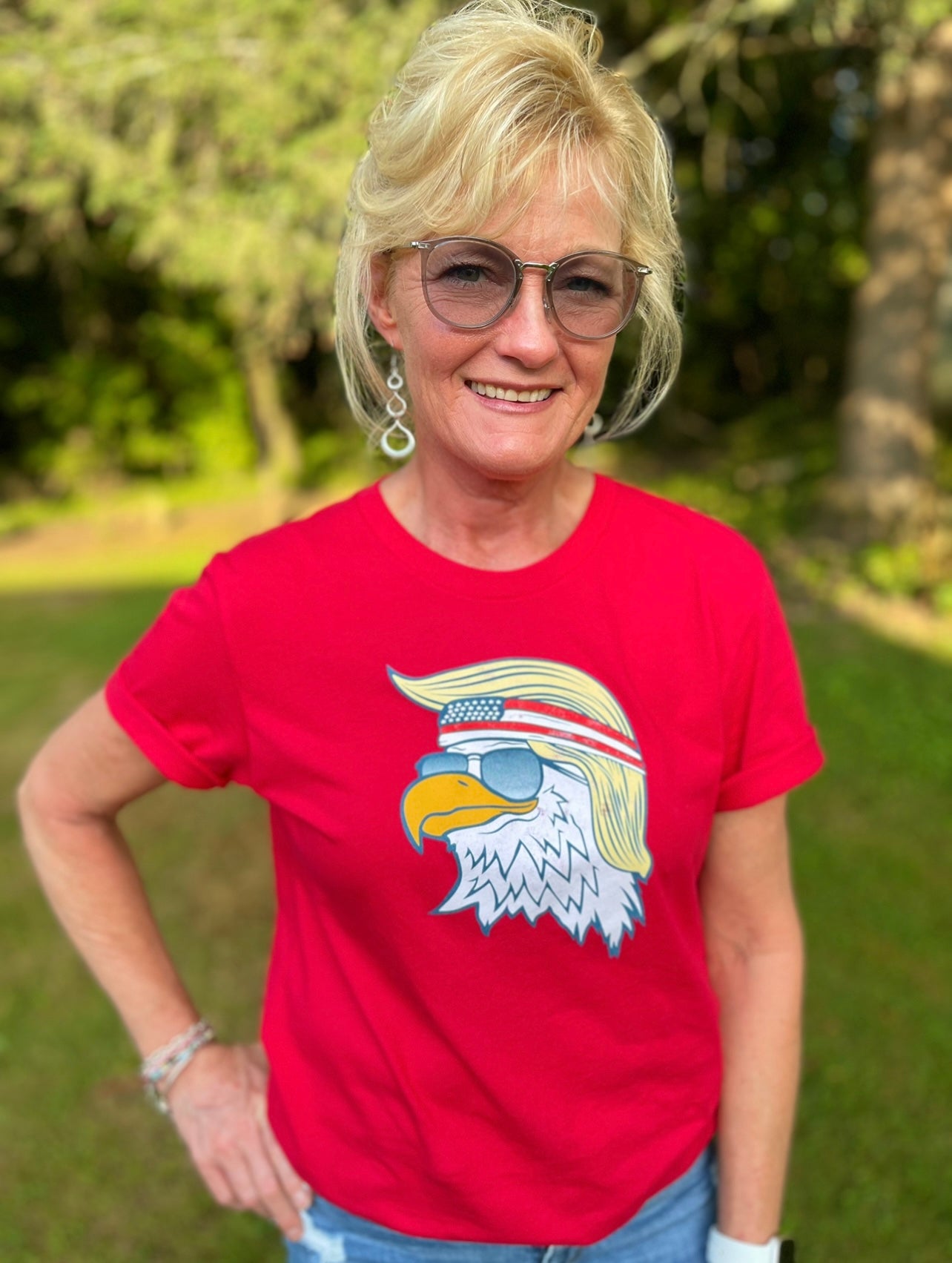 Patriotic Eagle ~ Trump style {Adults &amp; Littles}