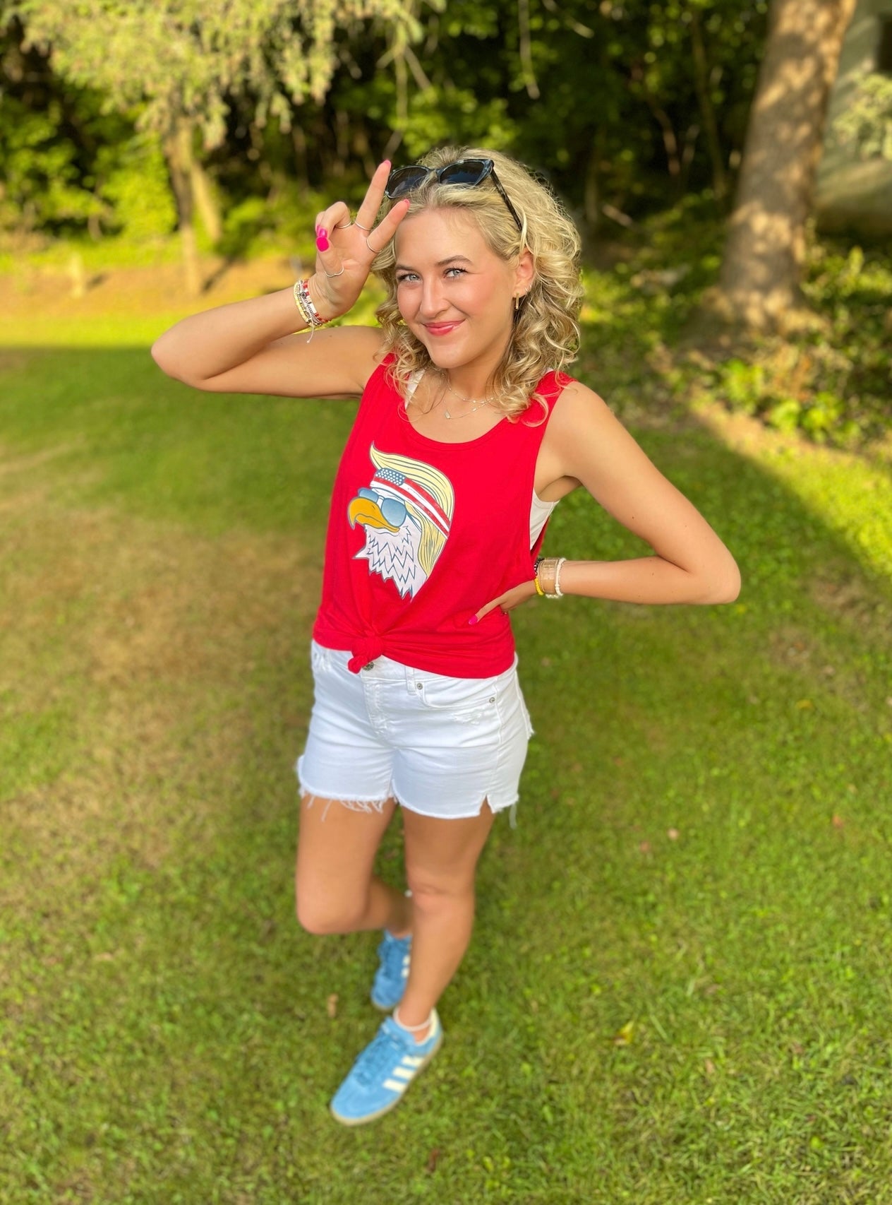 Patriotic Eagle ~ Trump style {Tanks}