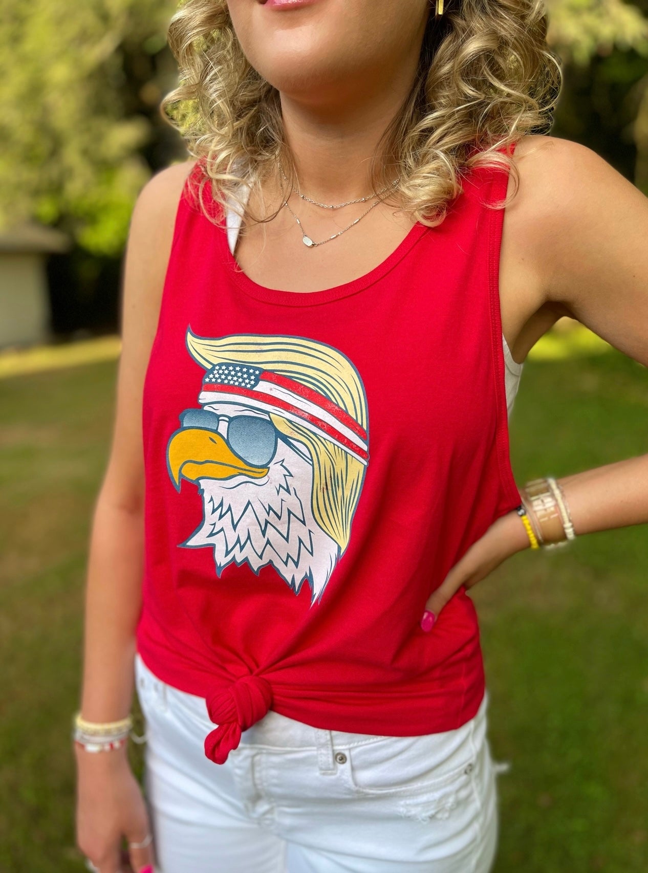 Patriotic Eagle ~ Trump style {Tanks}