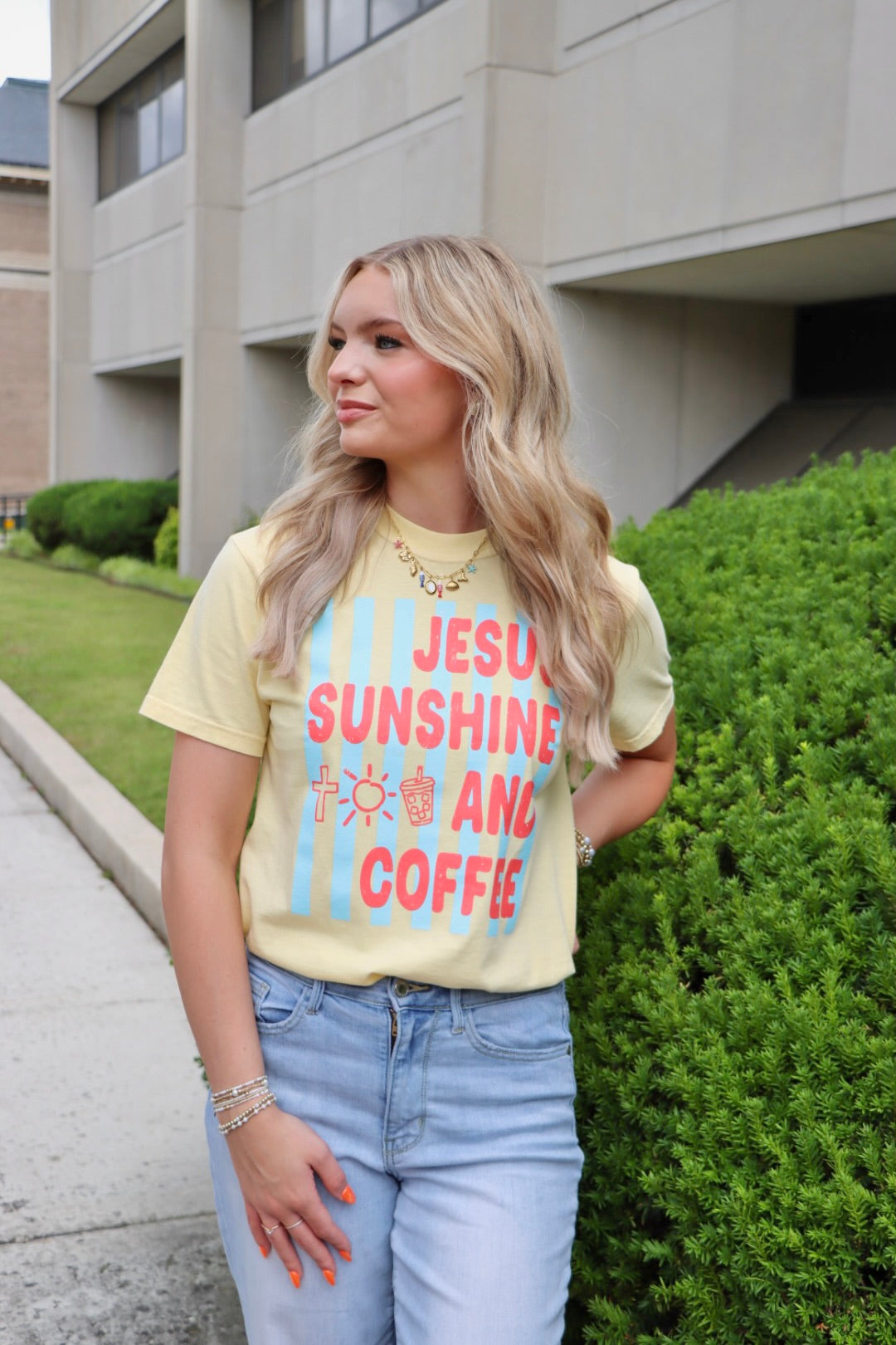 Jesus, Sunshine, &amp; Coffee {Comfort Colors}