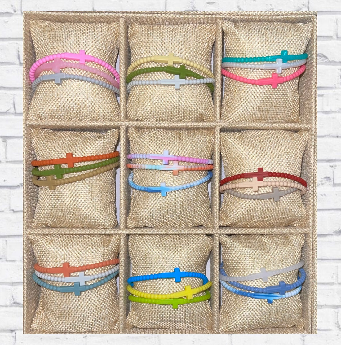 Cross Silicone Seasonal Bracelets {Ryan &amp; Rose Jesus Bracelets}