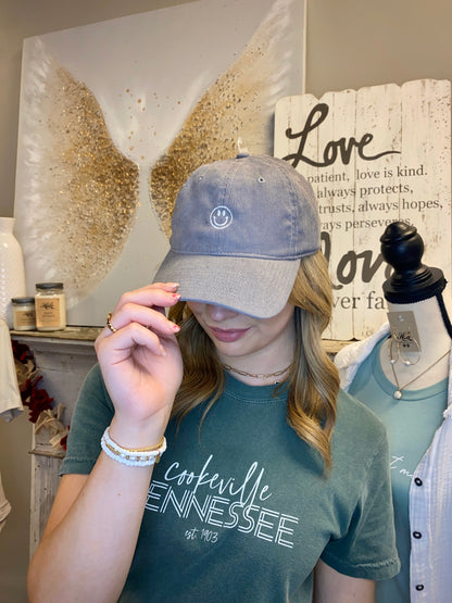 Embroidered Corduroy Caps