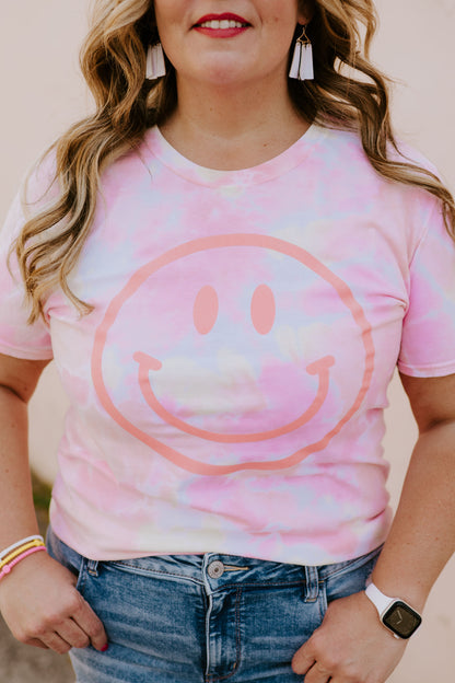 Smiley Face Tie Dye {3 colors}
