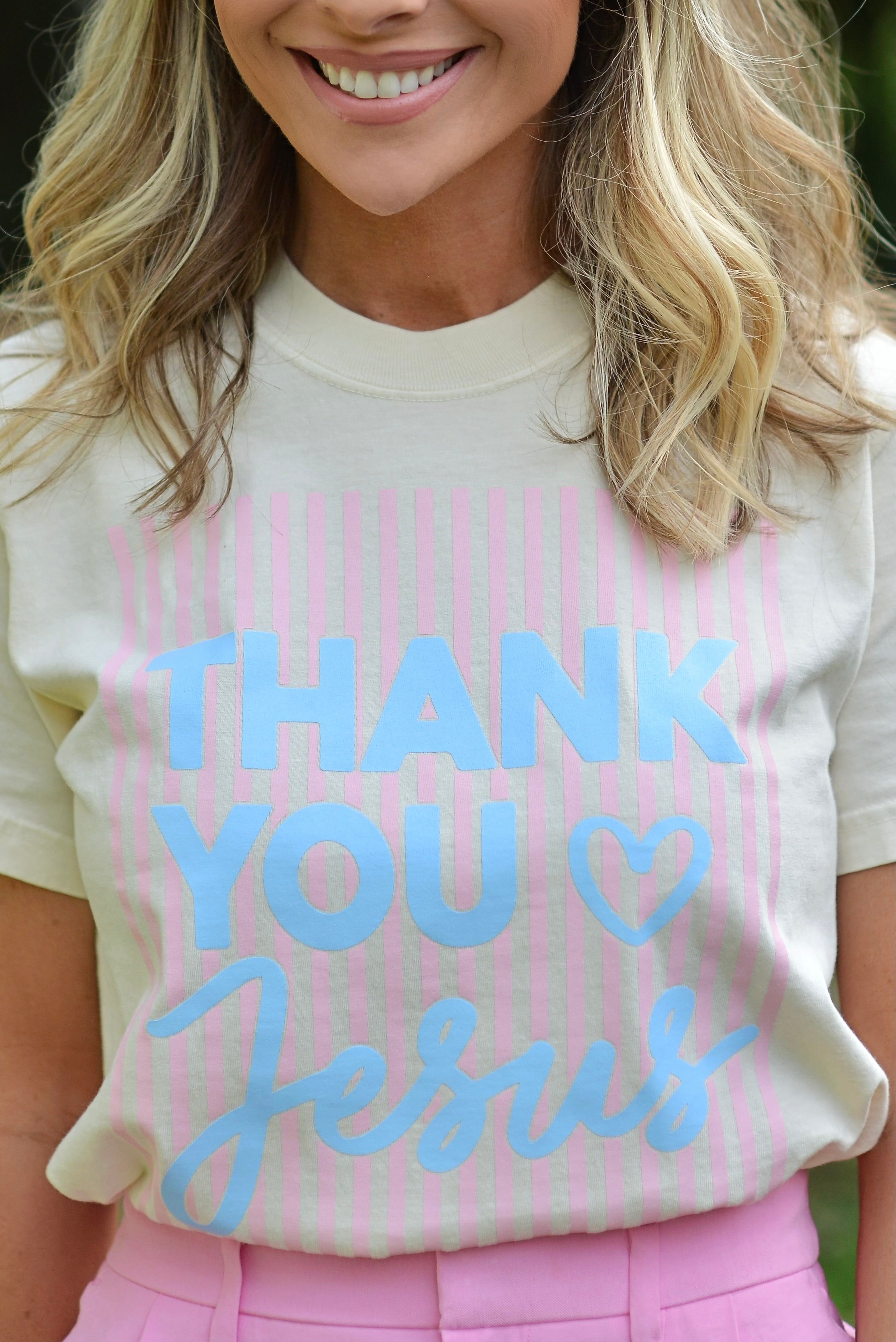 Thank You Jesus {Comfort Colors}