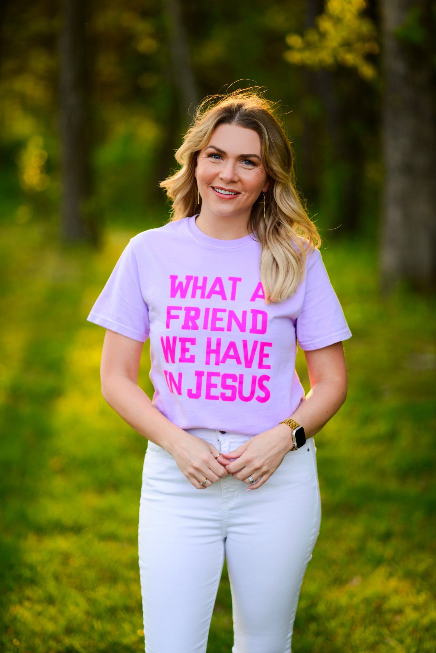 What A Friend We Have In Jesus {Comfort Colors}