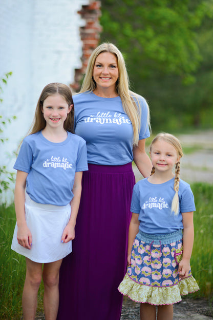 A Little Bit Dramatic ~ Adults &amp; Littles {Lavender Blue}