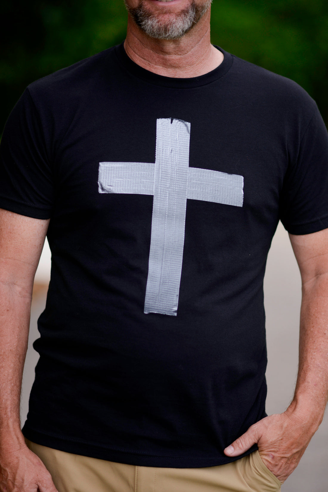 Duct Tape Cross ~ Men&