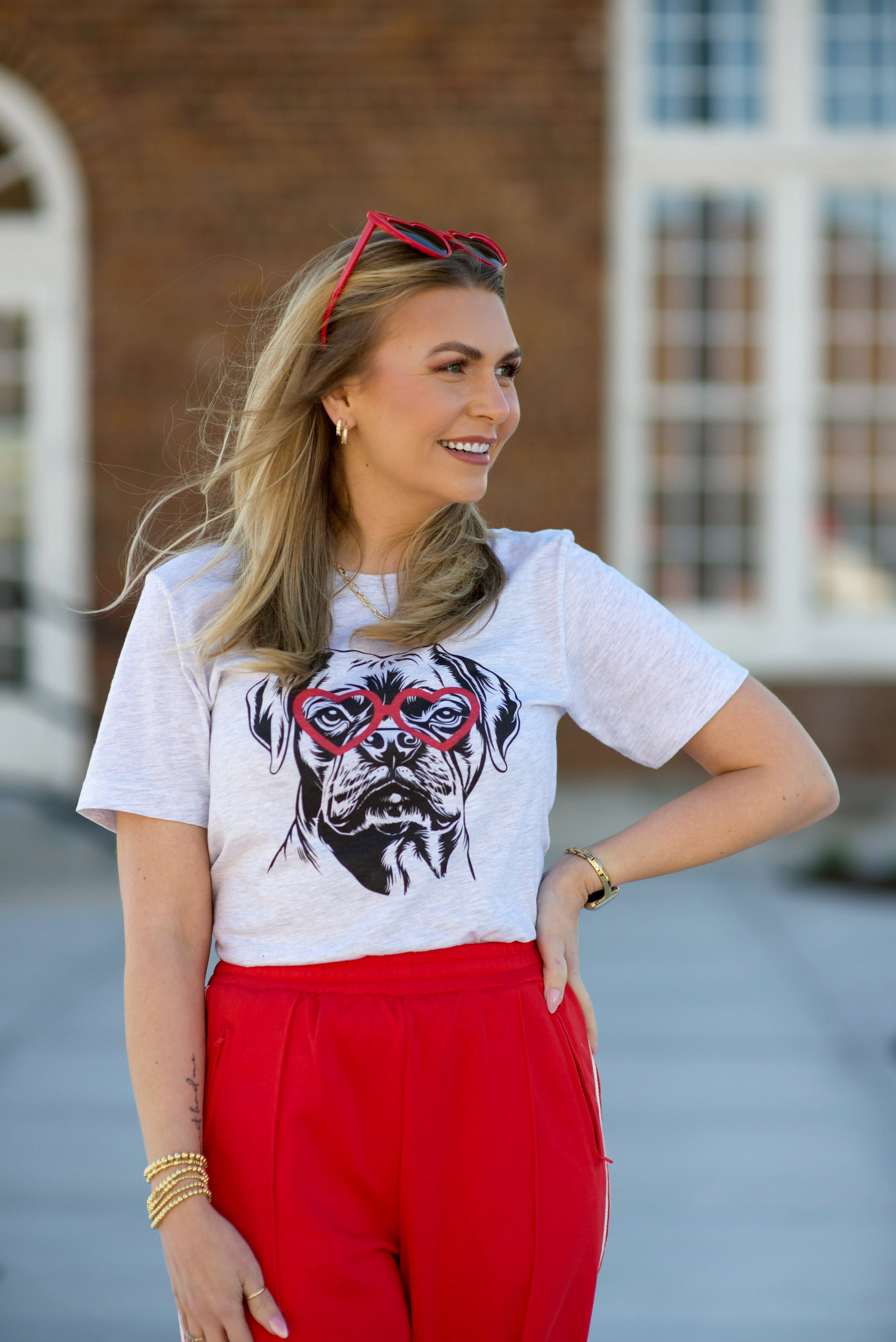 Love at First Woof {Tee &amp; Crewneck Fleece}