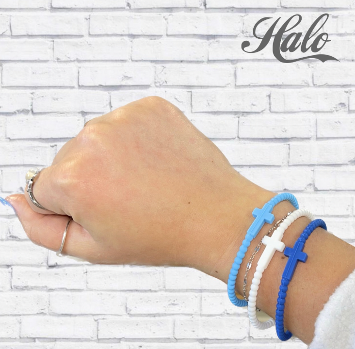 Youth Cross Silicone Bracelets {Ryan &amp; Rose Jesus Bracelets}