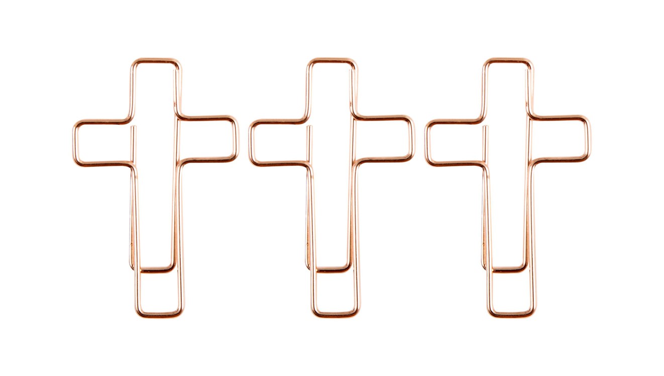 Church Notes Cross Clips {Set of 3}