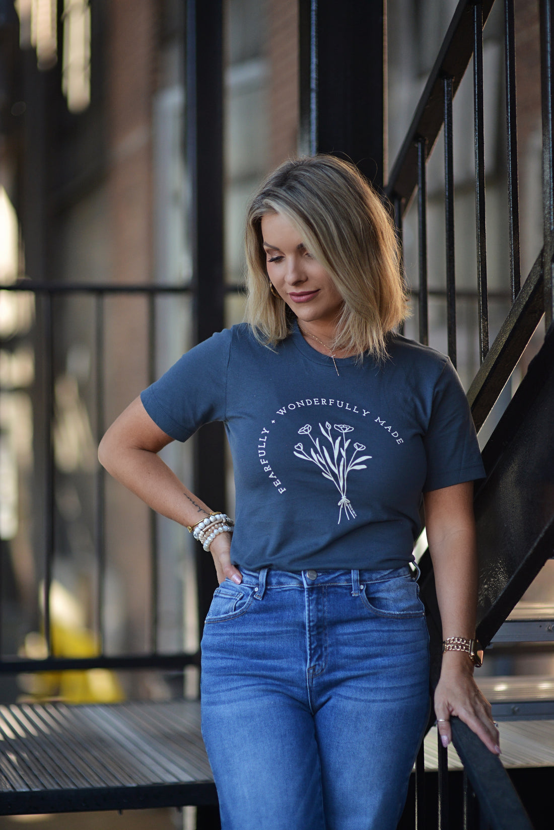 Fearfully + Wonderfully Made {vintage navy}