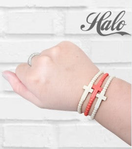 Youth Cross Silicone Bracelets {Ryan &amp; Rose Jesus Bracelets}