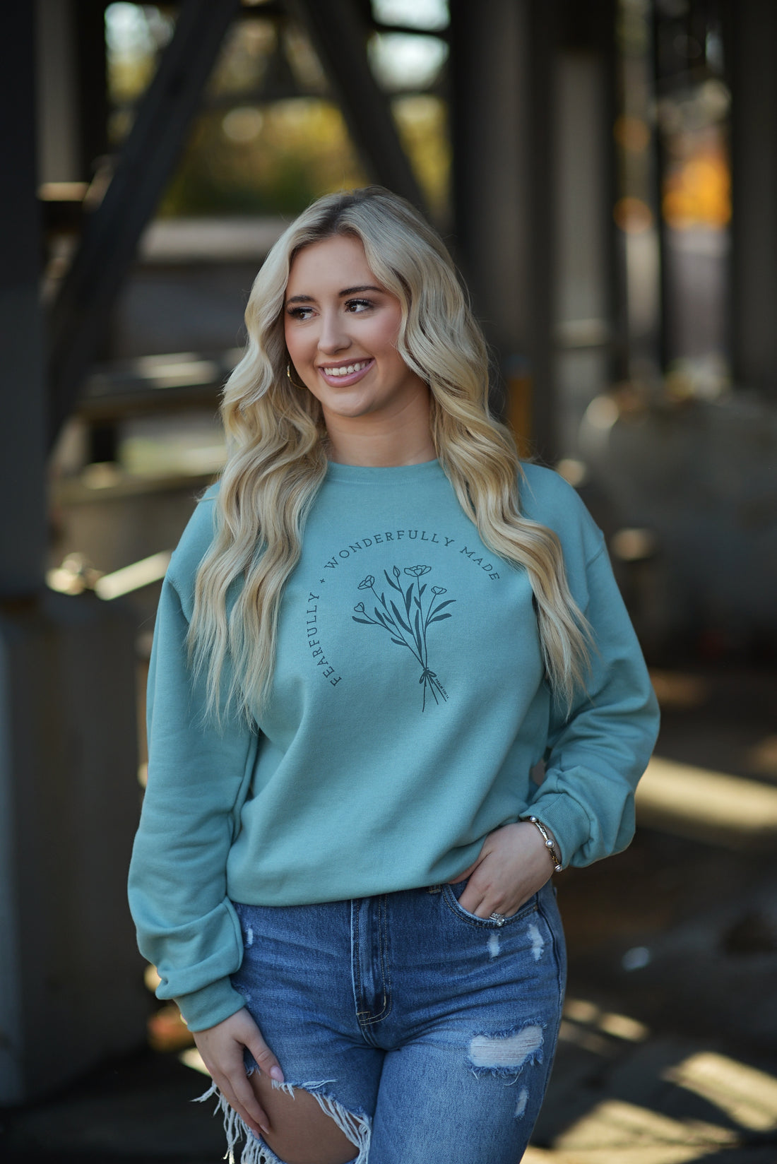 Fearfully &amp; Wonderfully {Crewneck Fleece}