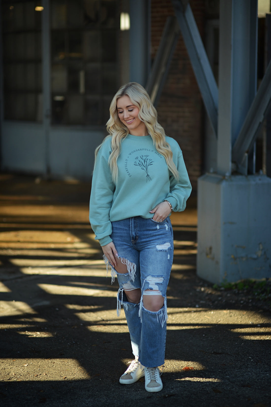 Fearfully &amp; Wonderfully {Crewneck Fleece}