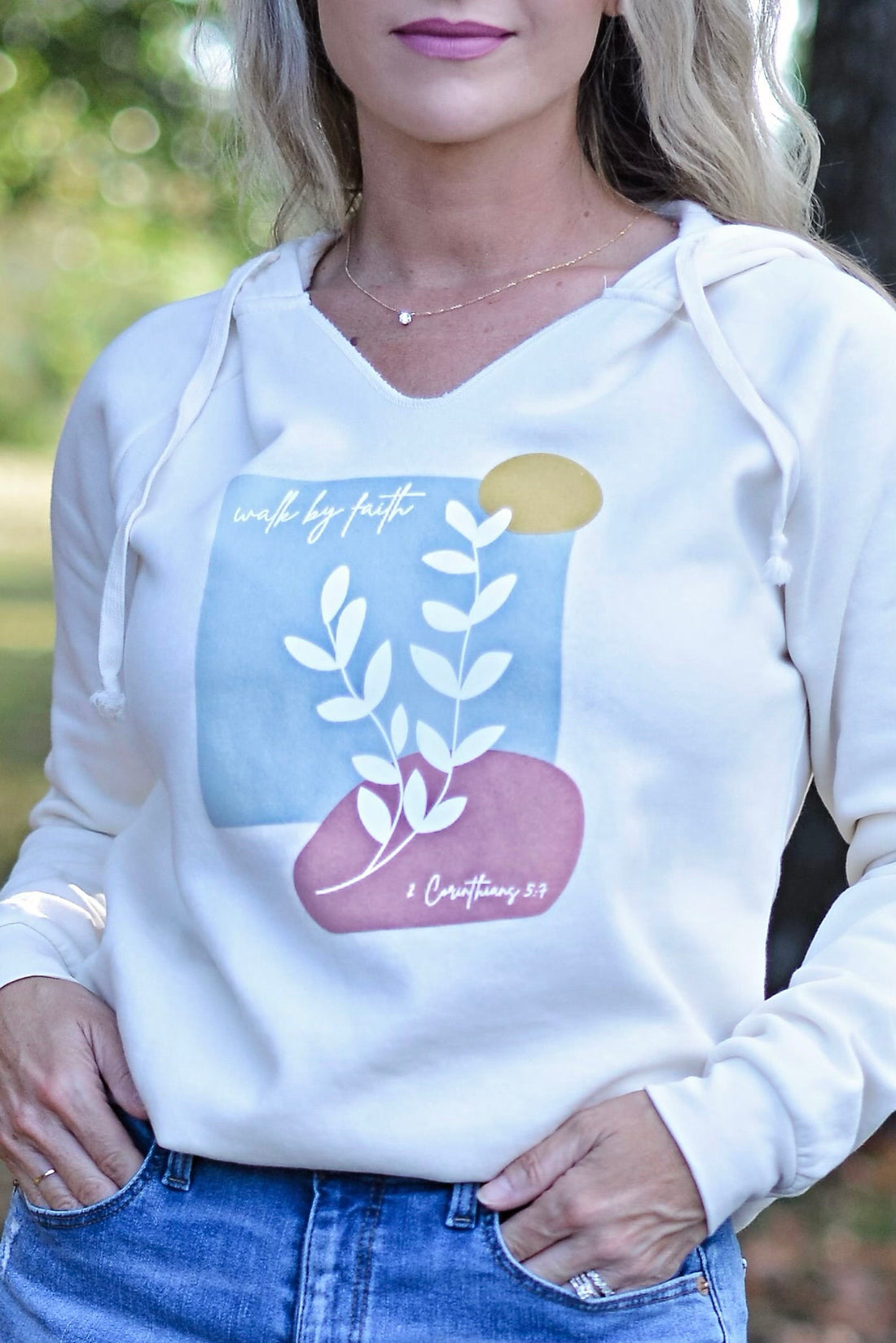 Walk By Faith {lightweight fleece}