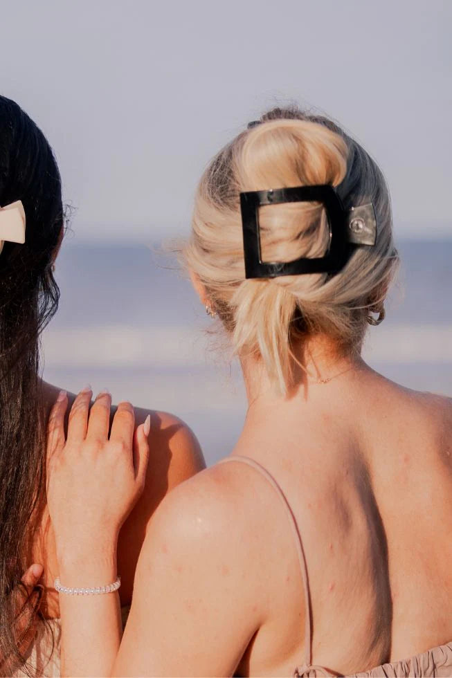 Teletie Flat Square Clips {Neutrals Collection}