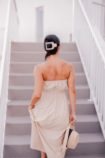 Teletie Flat Square Clips {Neutrals Collection}