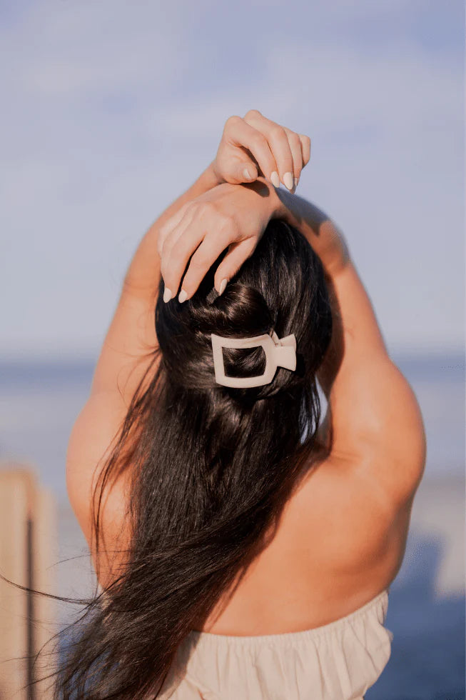 Teletie Flat Square Clips {Neutrals Collection}