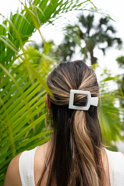 Teletie Flat Square Clips {Neutrals Collection}