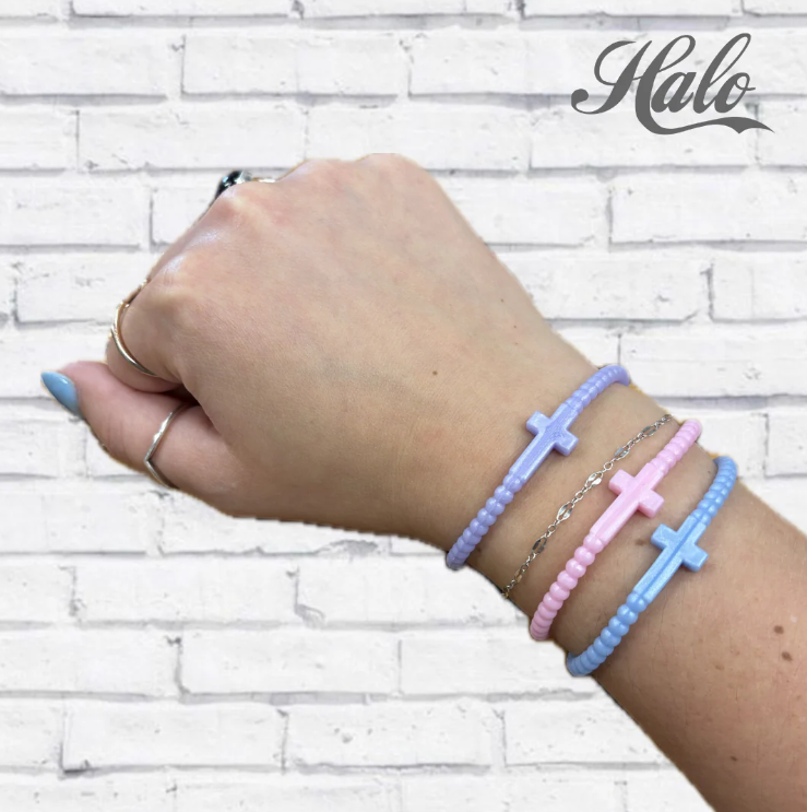 Cross Silicone Bracelets {Ryan &amp; Rose Jesus Bracelets}