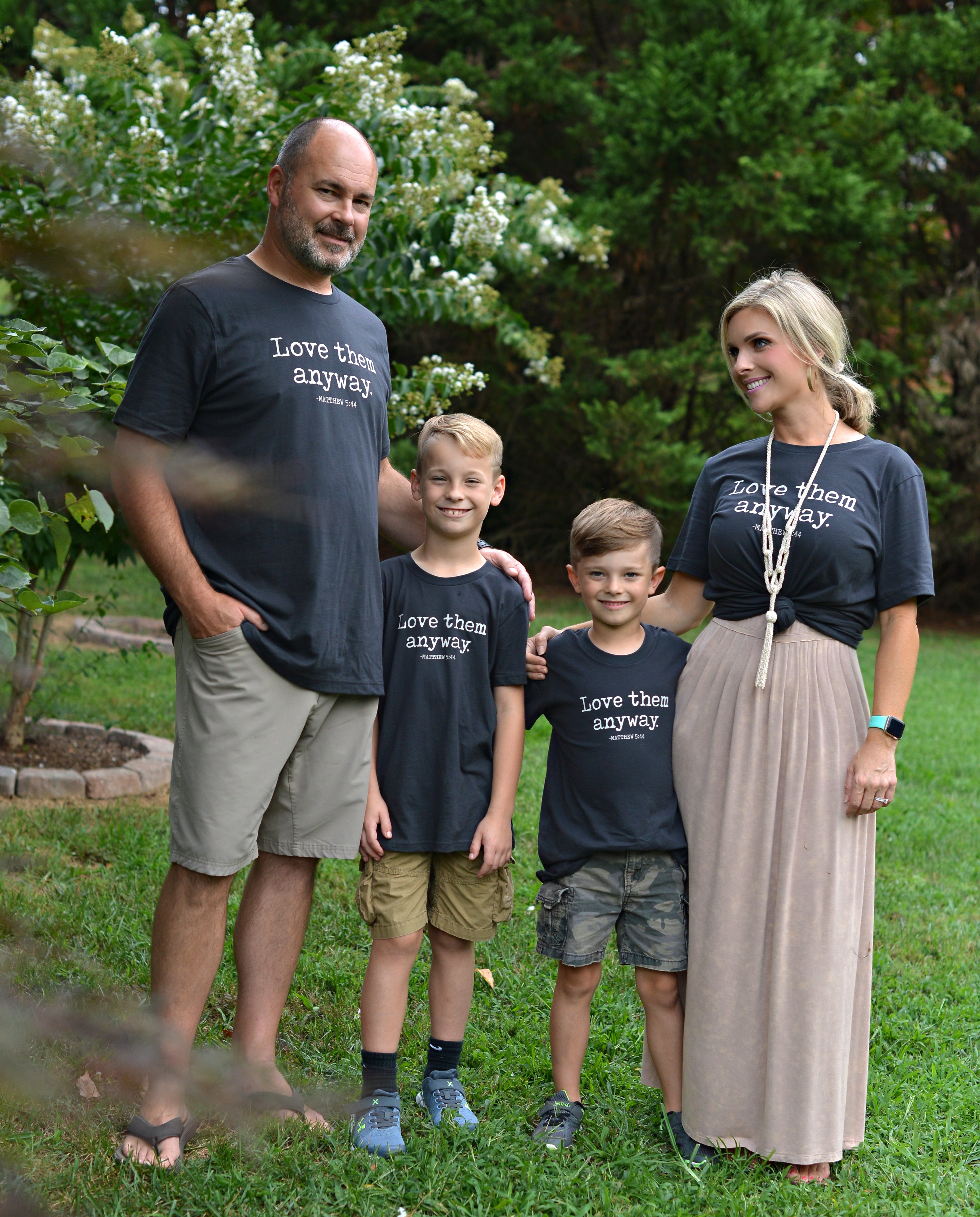 Love Them Anyway ~ Adults &amp; Littles {Dark Grey}